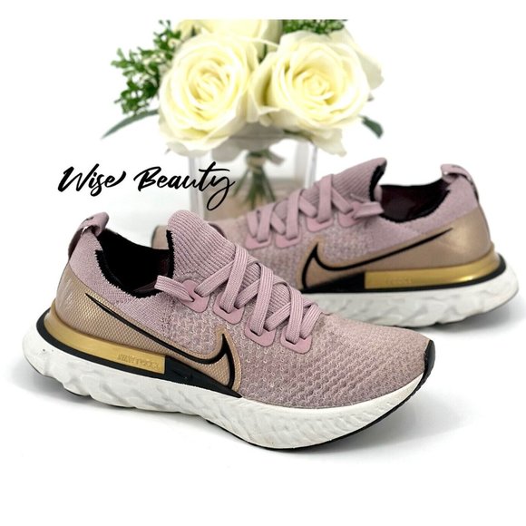 Nike Shoes - NIKE React Infinity Run Flyknit Women’s Athletic Shoe Size 6.5 Sneaker Plum Fog